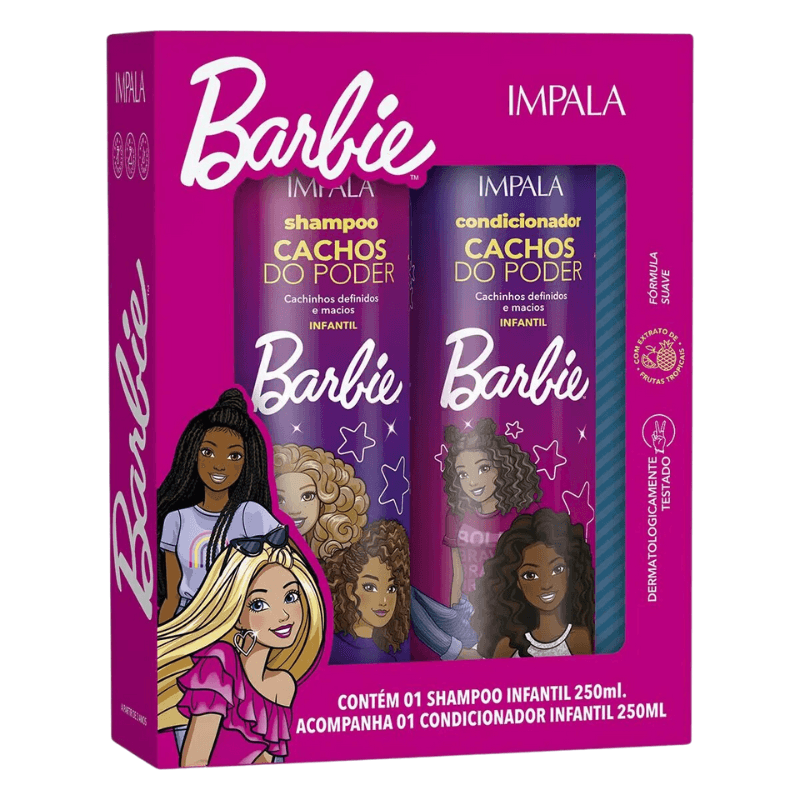 Kit Impala Barbie Cachos do Poder Shampoo + Condicionador 250ml cada.png
